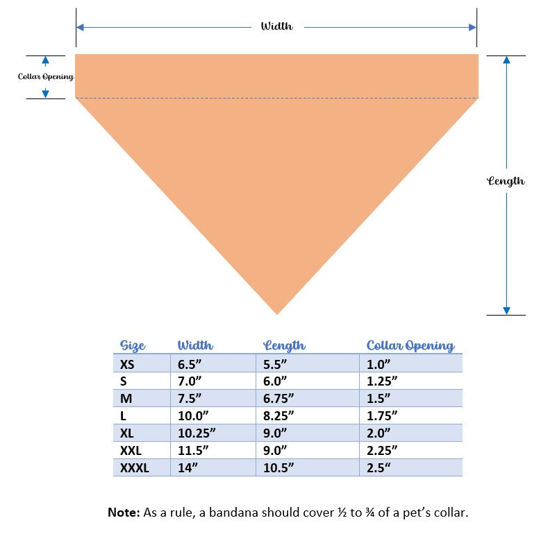 Bandanas - While the fabric lasts!